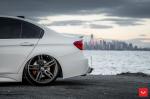 BMW M3 Sedan on Vossen Wheels (HF-1) 2018 года